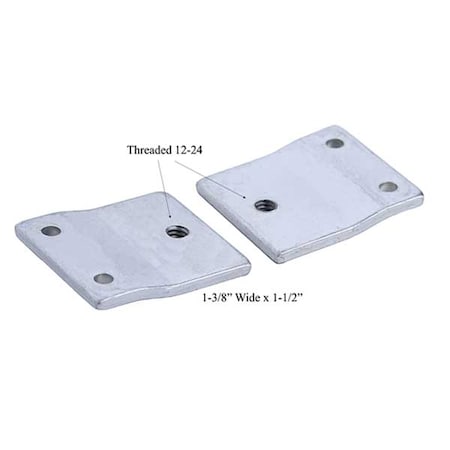 Major Major: LMB-05 - Lock Mounting Bracket For ASA Strikes Threaded 12-24 - 1-1/4 x 4-7/8- MJR-LMB-05